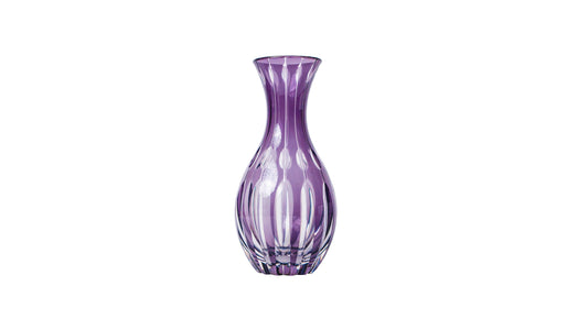 KIRIKO 徳利　流線カット　藤色